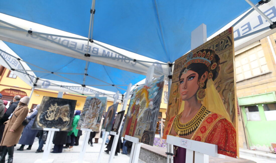 ÇORUM (AA) – Çorum'da 3. Puduhepa Kadın Kültür Festivali kapsamında