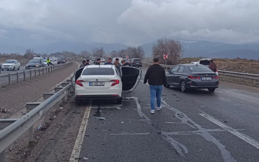 - Kaza anı güvenlik kamerasınca görüntülendi
