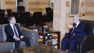 BEYRUT (AA) – Lübnan Başbakanı Nevvaf Selam, Türkiye'nin Beyrut Büyükelçisi