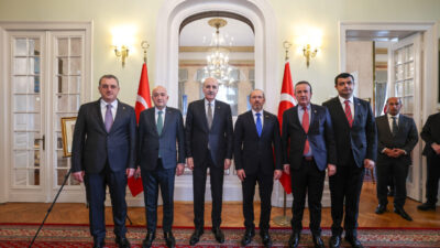 TBMM (AA) – TBMM Başkanı Numan Kurtulmuş, Türkiye'nin Bükreş Büyükelçiliğini