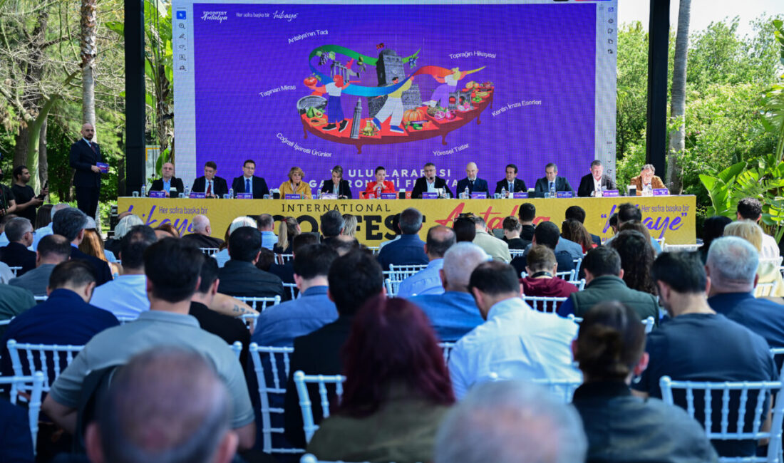 ANTALYA (AA) – Bu yıl 5'incisi düzenlenen Uluslararası Antalya Gastronomi