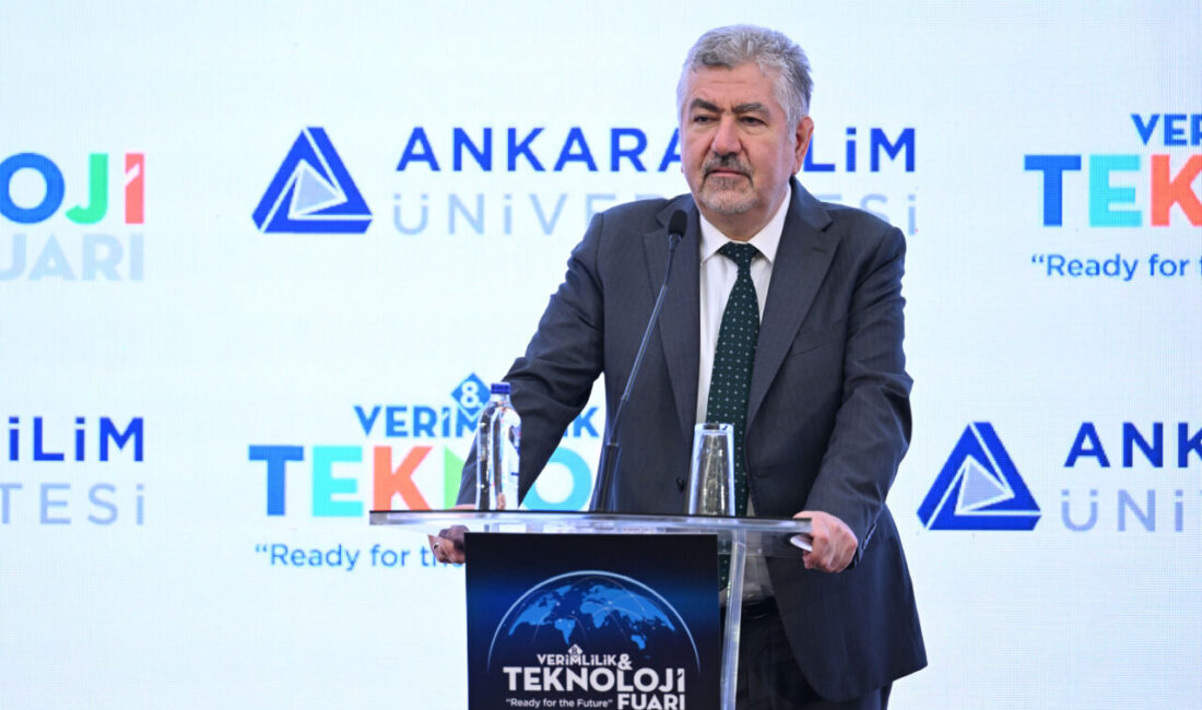 ANKARA (AA) – Ankara Bilim Üniversitesince düzenlenen 8. Verimlilik ve