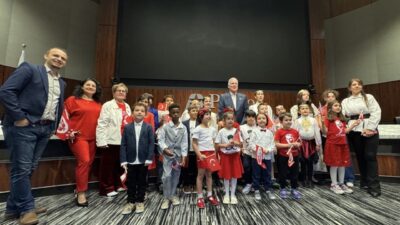 WASHINGTON (AA) – ABD'nin Texas eyaletinde Türk çocuklar, 23 Nisan