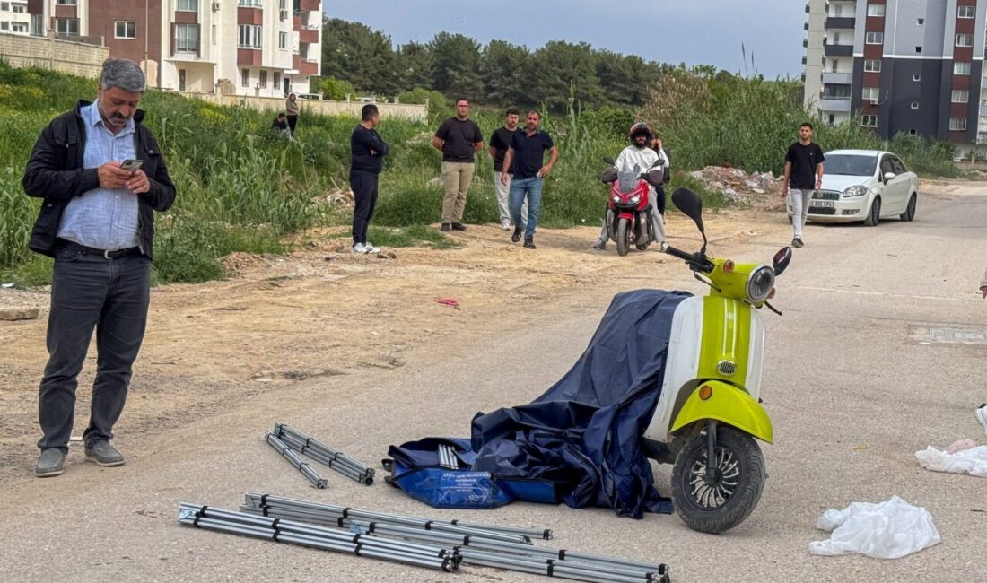 ADANA (AA) – Adana'da motosikletiyle seyir halindeyken silahlı saldırıya uğrayan