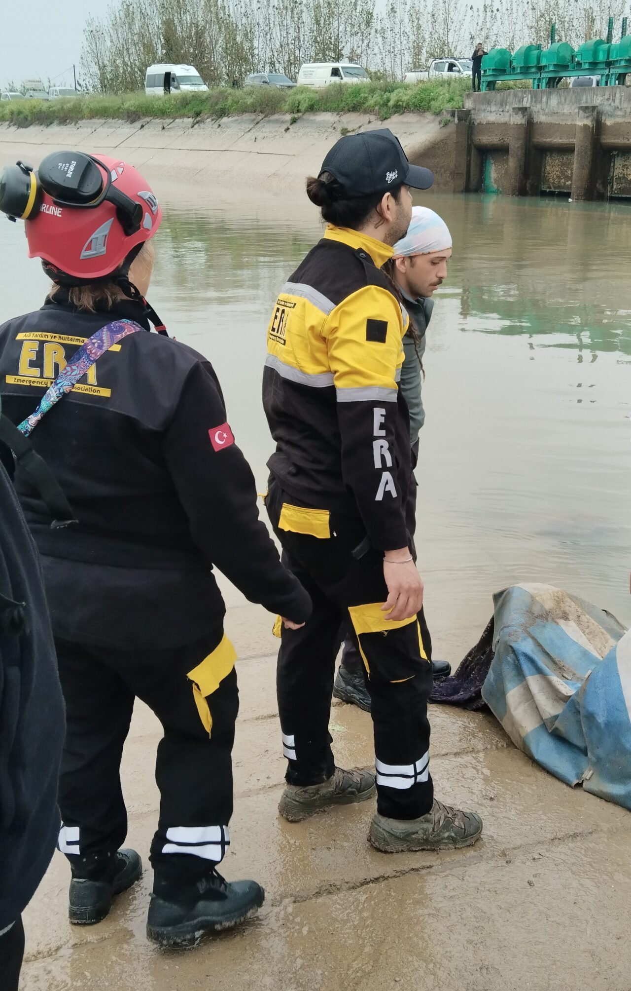 ADANA (AA) – Adana'nın merkez Yüreğir ilçesinde girdiği sulama kanalında