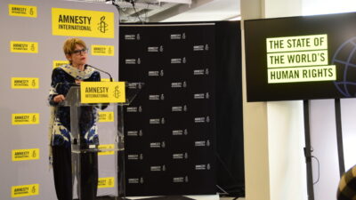 LONDRA (AA) – Uluslararası Af Örgütü Genel Sekreteri Agnes Callamard,