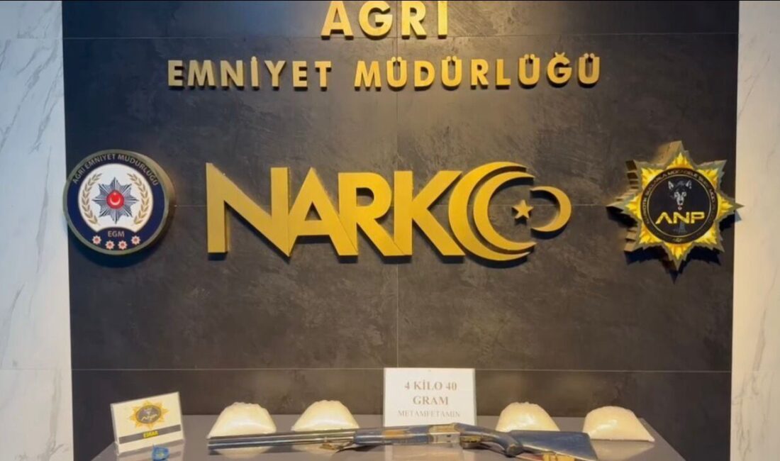 AĞRI (AA) – Ağrı ve Hatay'da düzenlenen eş zamanlı uyuşturucu