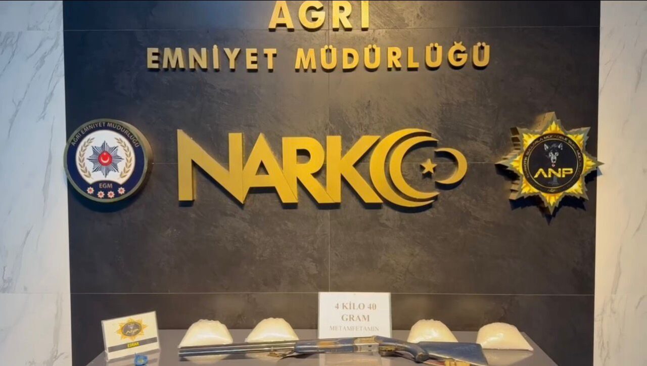 AĞRI (AA) – Ağrı ve Hatay'da düzenlenen eş zamanlı uyuşturucu