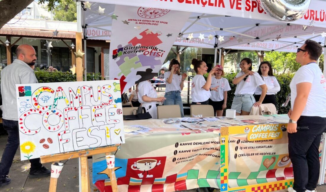 ANTALYA (AA) – Akdeniz Üniversitesi'nde Kampüs Kahve Festivali (Campus Coffee
