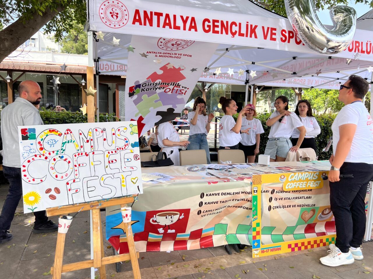 ANTALYA (AA) – Akdeniz Üniversitesi'nde Kampüs Kahve Festivali (Campus Coffee