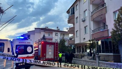 AKSARAY (AA) – Aksaray'da bir apartmanda çıkan yangında 91 yaşındaki
