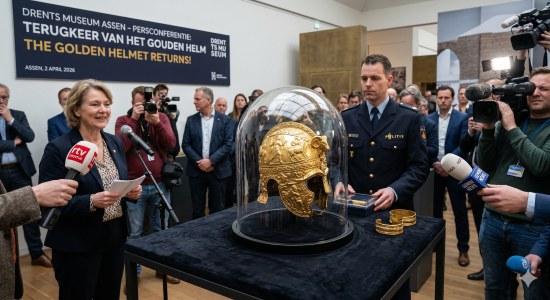 DRENTS MUSEUM’DAN GEÇEN YIL BOMBALI BİR BASKINLA ÇALINAN VE ROMANYA’NIN
