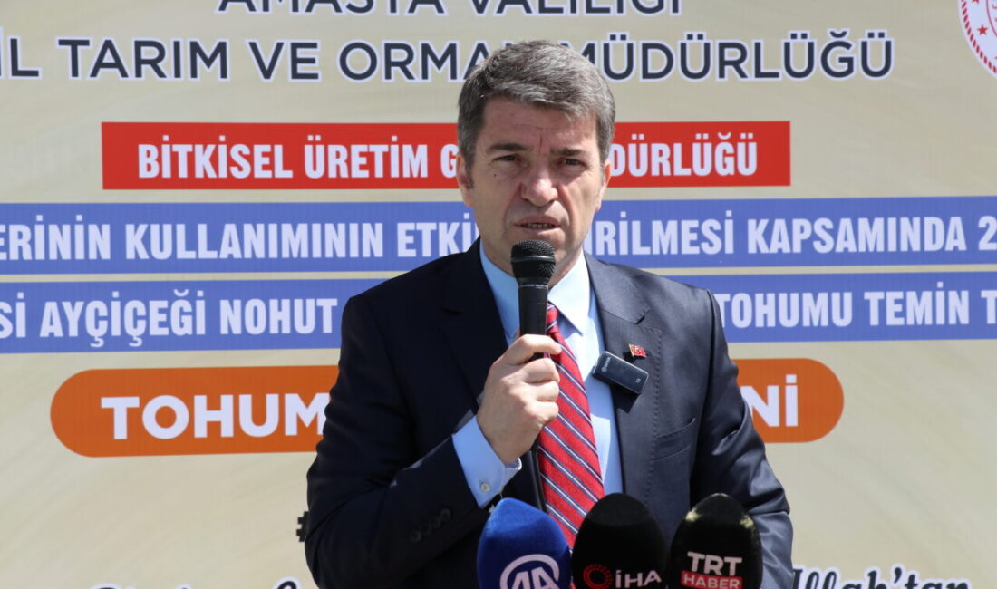 AMASYA (AA) – Amasya'da Tarım Arazilerinin Kullanımının Etkinleştirilmesi Projesi kapsamında