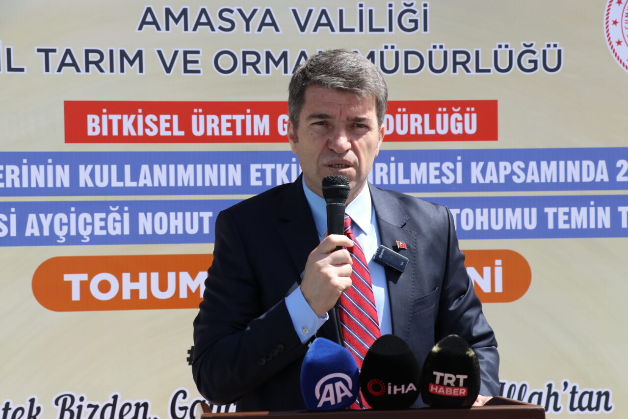 AMASYA (AA) – Amasya'da Tarım Arazilerinin Kullanımının Etkinleştirilmesi Projesi kapsamında