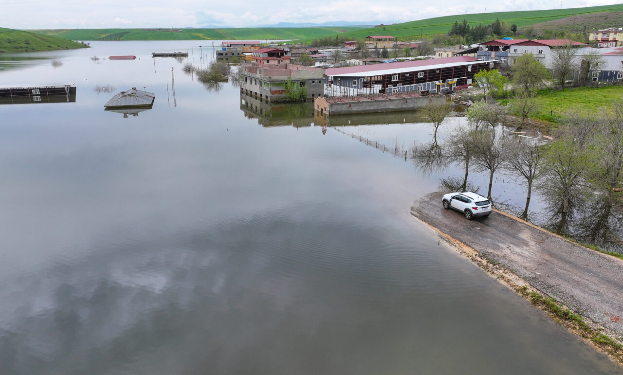 DİYARBAKIR (AA) – Diyarbakır'da Ambar Barajı havzasında daha önce kamulaştırılan