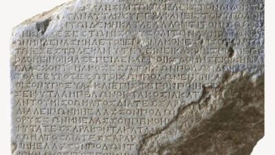 MUĞLA (AA) – Muğla'nın Marmaris ilçesindeki Amos Antik Kenti'ne ait