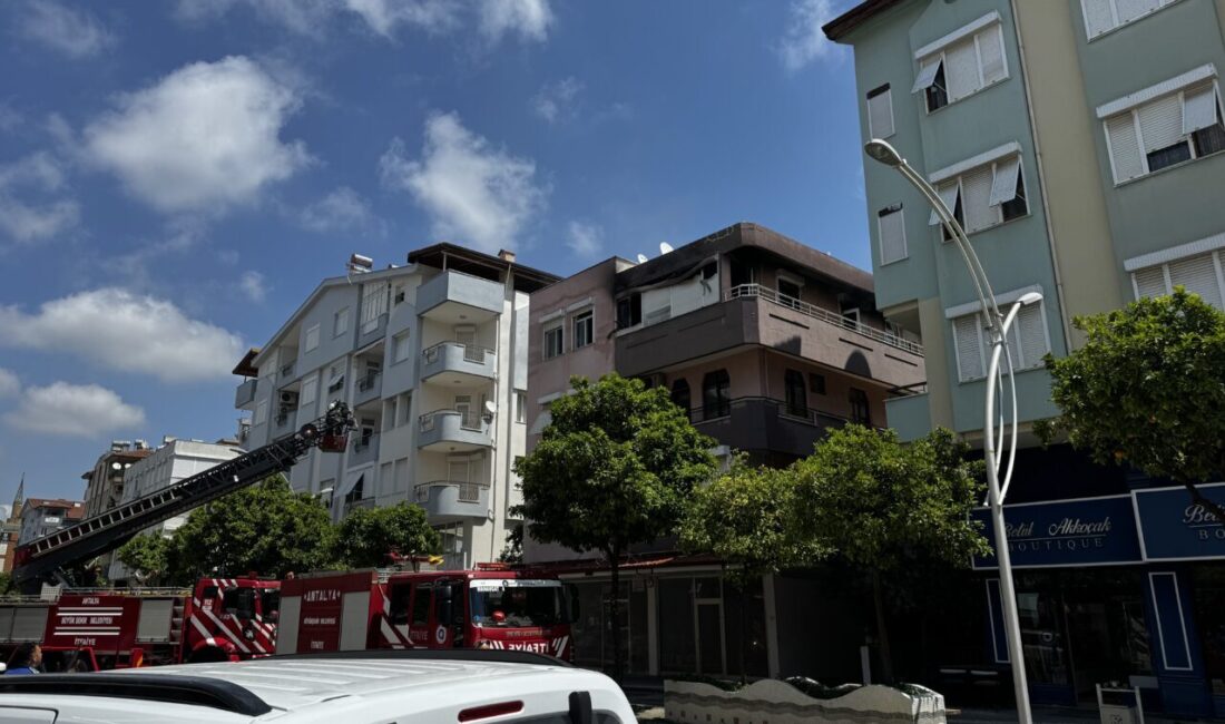 ANTALYA (AA) – Antalya'nın Manavgat ilçesinde bir apartman dairesinde çıkan