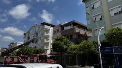ANTALYA (AA) – Antalya'nın Manavgat ilçesinde bir apartman dairesinde çıkan