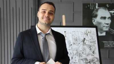 ANTALYA (AA) – Antalya'da genç sanatçı Can Baran'ın 2 Nisan