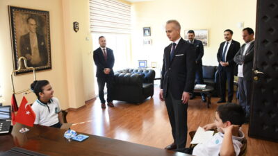 TİRAN (AA) – Arnavutluk'ta, 23 Nisan Ulusal Egemenlik ve Çocuk