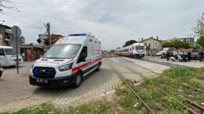 AYDIN (AA) – Aydın'ın Nazilli ilçesinde hemzemin geçitte bir kişinin