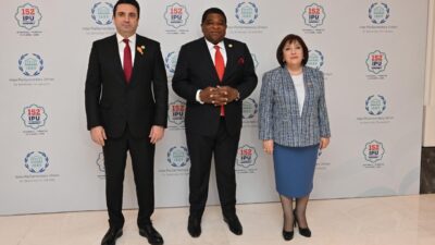 BAKÜ (AA) – Azerbaycan Milli Meclisi Başkanı Sahibe Gafarova ile