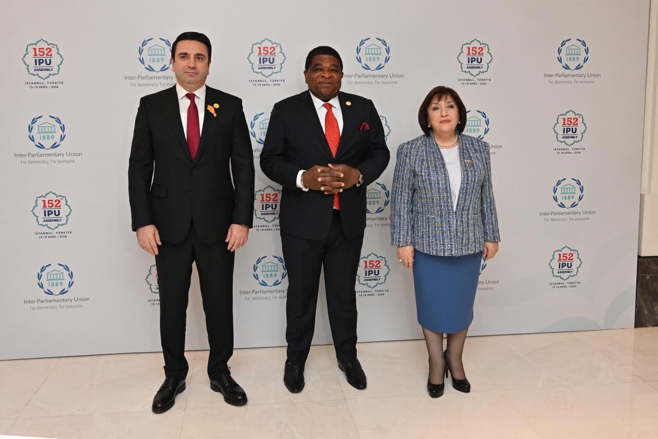 BAKÜ (AA) – Azerbaycan Milli Meclisi Başkanı Sahibe Gafarova ile