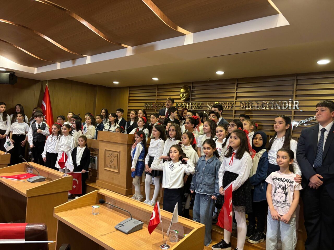 İSTANBUL (AA) – Bahçelievler Belediyesi'nde 23 Nisan Ulusal Egemenlik ve