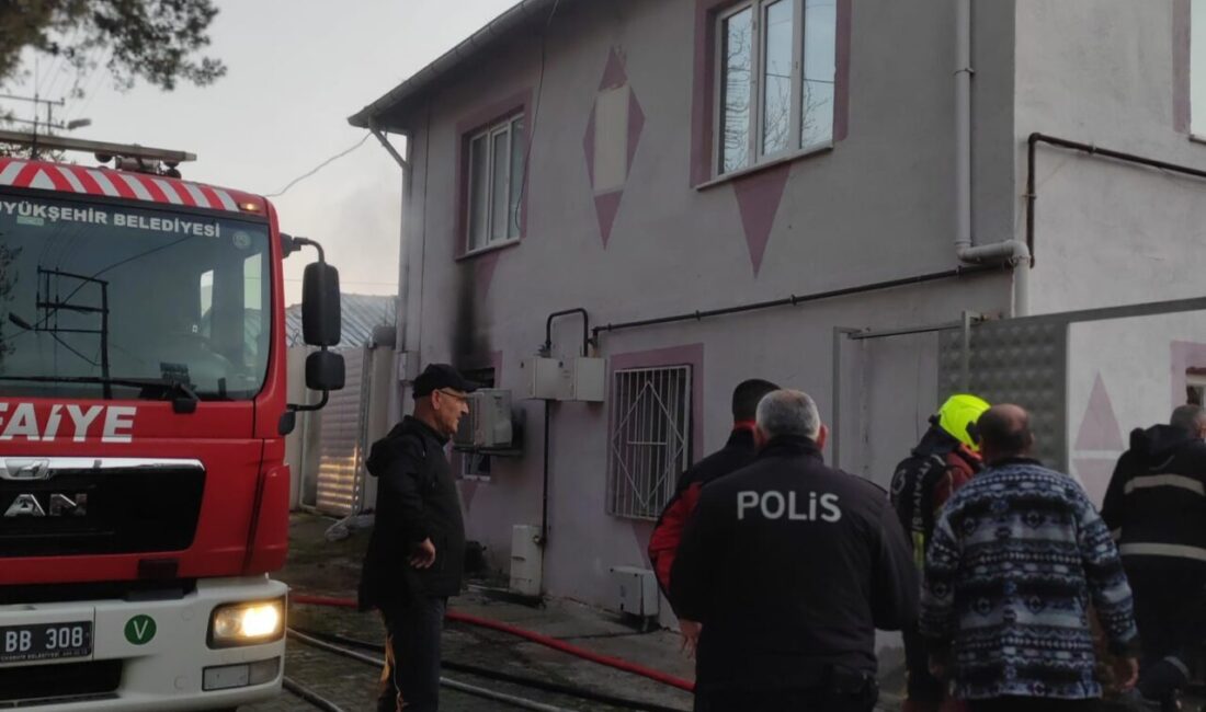 BALIKESİR (AA) – Balıkesir'in Kepsut ilçesinde evde çıkan yangında 1