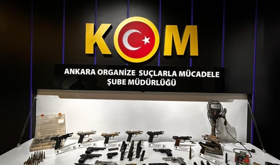 ANKARA (AA) – Başkentte silah kaçakçılığı ve yasa dışı silah