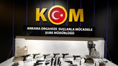 ANKARA (AA) – Başkentte silah kaçakçılığı ve yasa dışı silah