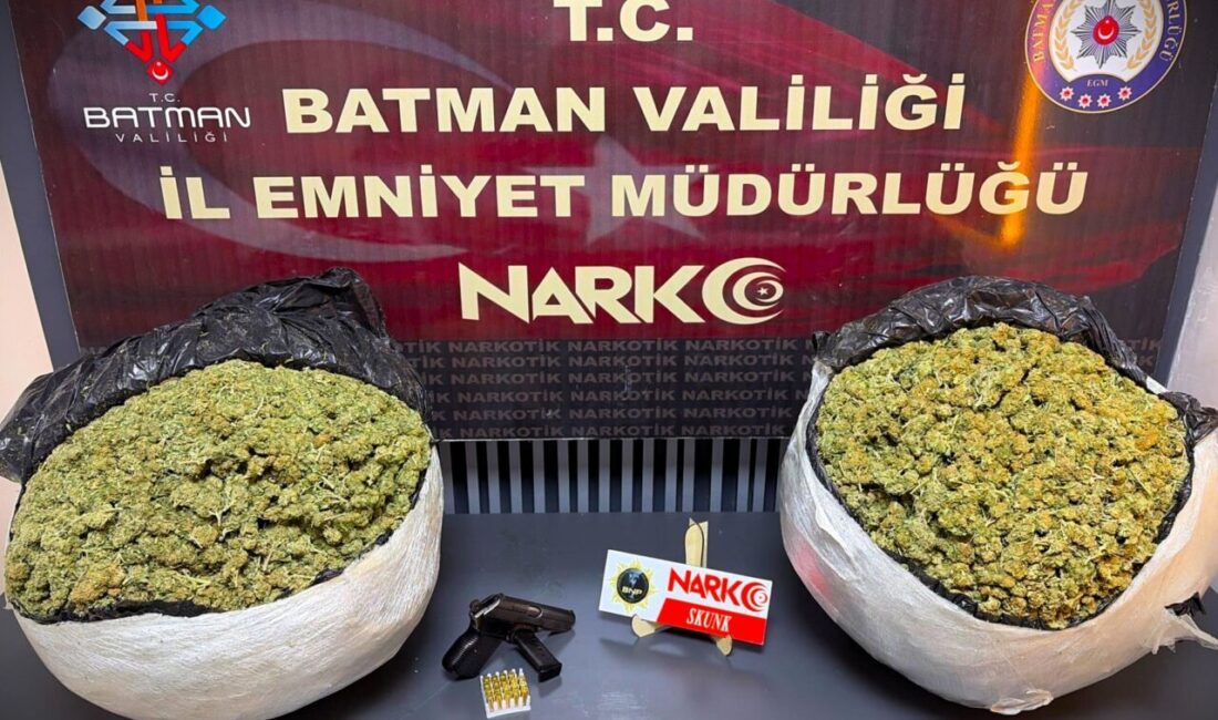 BATMAN (AA) – Batman'da düzenlenen uyuşturucu operasyonunda yakalanan 4 şüpheliden