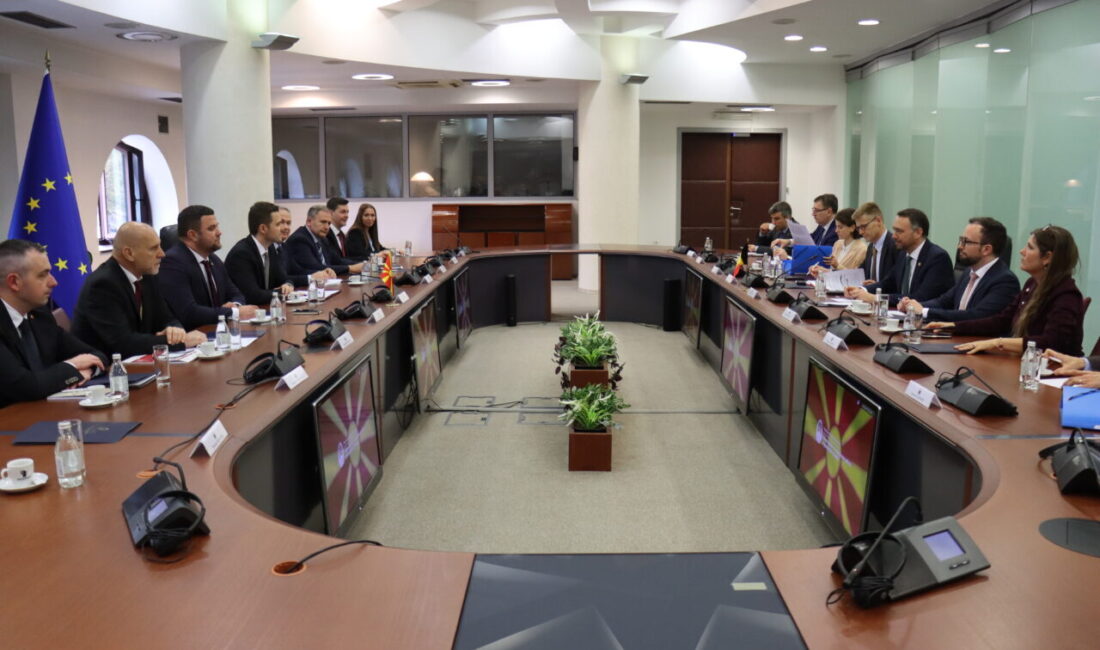 ÜSKÜP (AA) – Belçika Dışişleri Bakanı Maxime Prevot, Kuzey Makedonya'nın