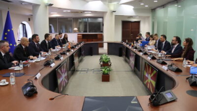 ÜSKÜP (AA) – Belçika Dışişleri Bakanı Maxime Prevot, Kuzey Makedonya'nın