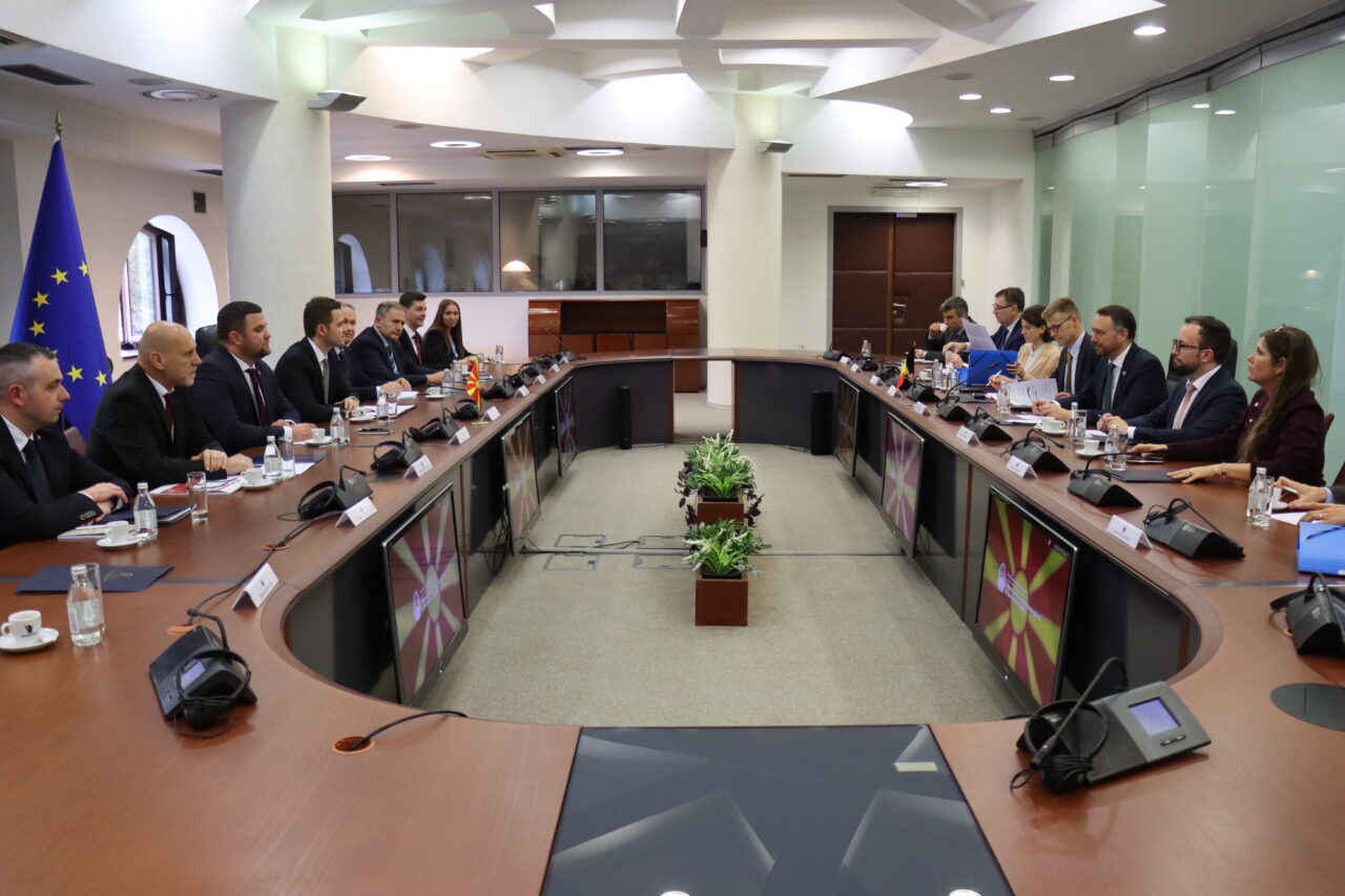 ÜSKÜP (AA) – Belçika Dışişleri Bakanı Maxime Prevot, Kuzey Makedonya'nın