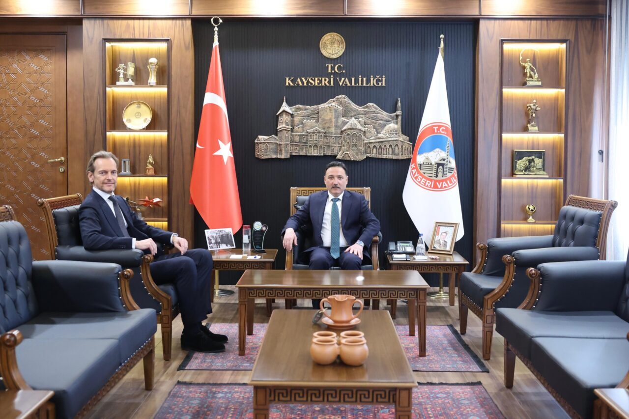 KAYSERİ (AA) – Belçika'nın Ankara Büyükelçisi Hendrik Van de Velde,