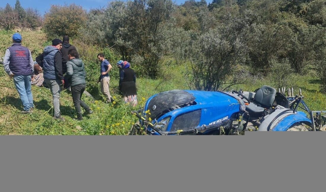 BİLECİK (AA) – Bilecik'in Osmaneli ilçesinde, traktörün devrilmesi sonucu bir
