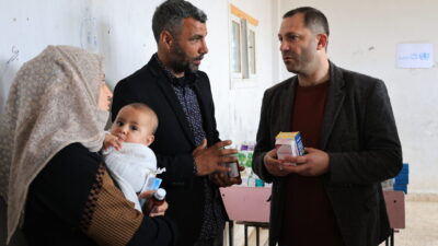 HALEP (AA) – Suriye’nin Halep kentinde, Birleşmiş Milletler'e (BM) bağlı