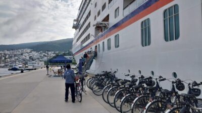 MUĞLA (AA) – Muğla'nın Bodrum ilçesine, "Europa" adlı kruvaziyer 357