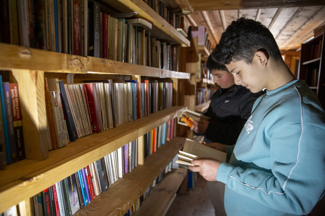 BOLU (AA) – Bolu'nun Göynük ilçesinde ata yadigarı konakta oluşturulan