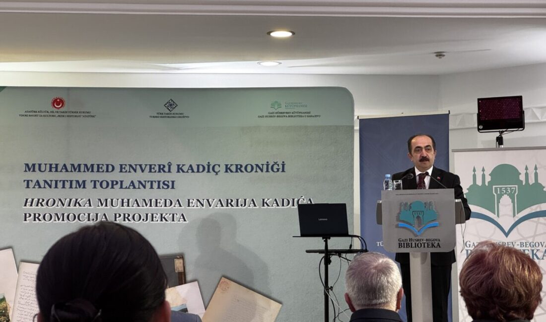 SARAYBOSNA (AA) – Bosna Hersek'in başkenti Saraybosna'da tarihçi Muhammed Enveri