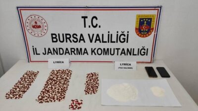 BURSA (AA) – Bursa'nın Yenişehir ilçesinde düzenlenen uyuşturucu operasyonunda 3