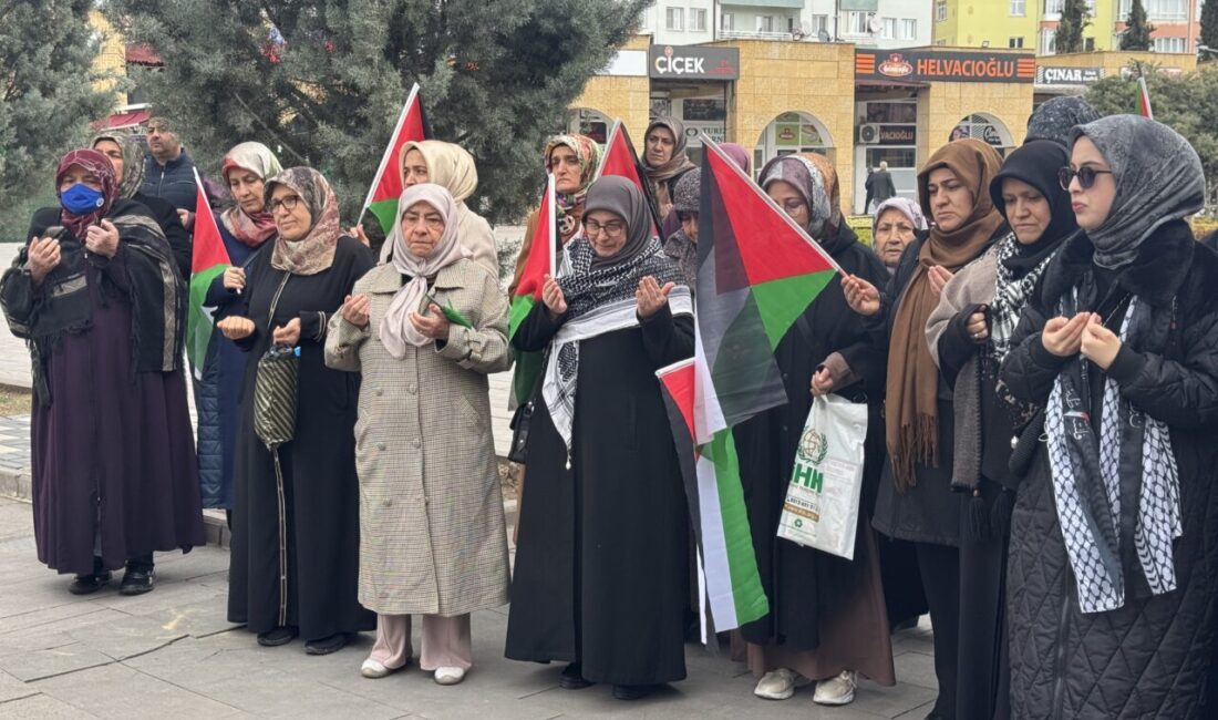 ÇANKIRI (AA) – Çankırı, Tokat, Kastamonu ve Amasya'da İsrail'in Filistinli