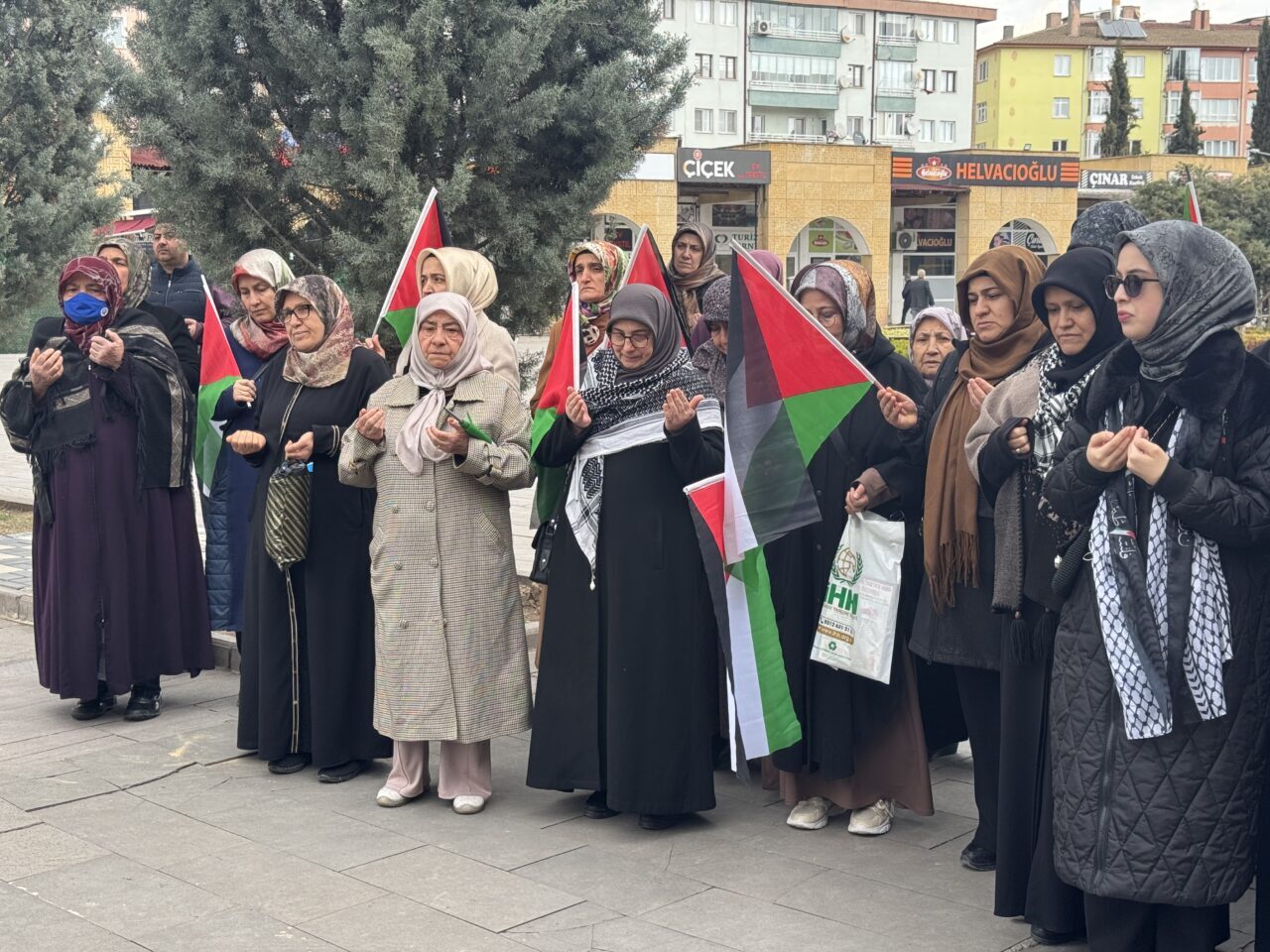 ÇANKIRI (AA) – Çankırı, Tokat, Kastamonu ve Amasya'da İsrail'in Filistinli