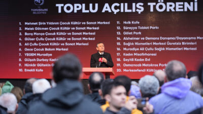 MANİSA (AA) – CHP Genel Başkanı Özgür Özel, Manisa'da Yunusemre
