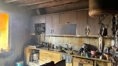 ÇORUM (AA) – Çorum'un Sungurlu ilçesinde yangın çıkan müstakil ev