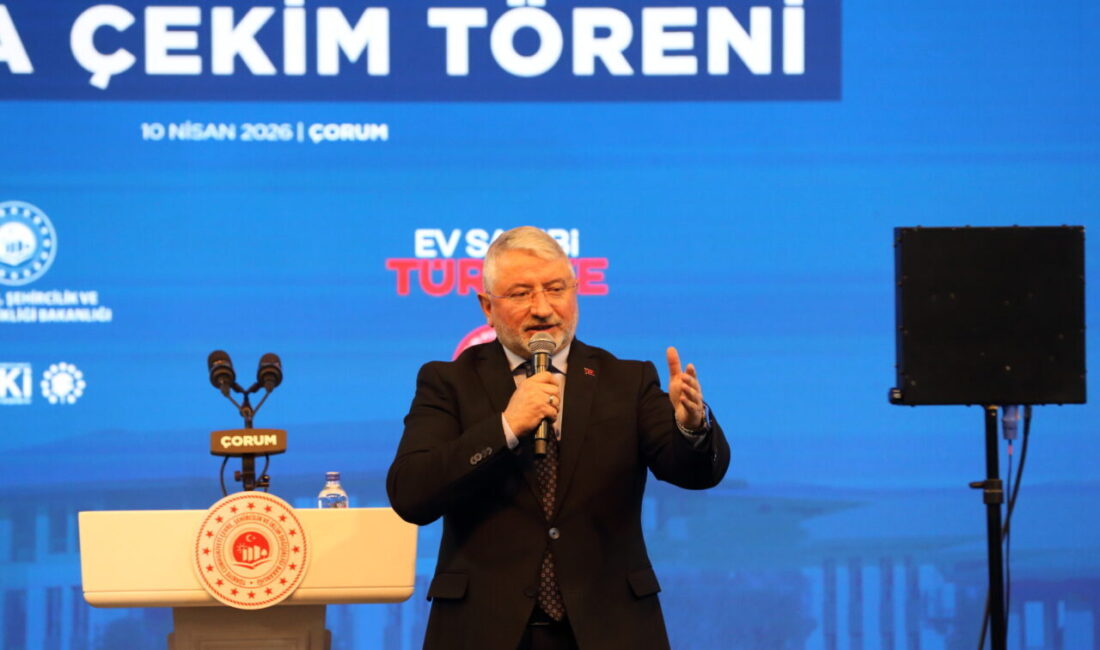 ÇORUM (AA) – Çorum'da "Yüzyılın Konut Projesi" kapsamında inşa edilecek