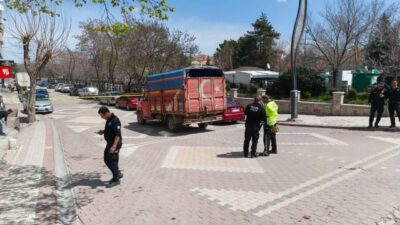 ANKARA (AA) – Ankara'nın Çubuk ilçesinde kamyonetin çarptığı 3 yaşındaki