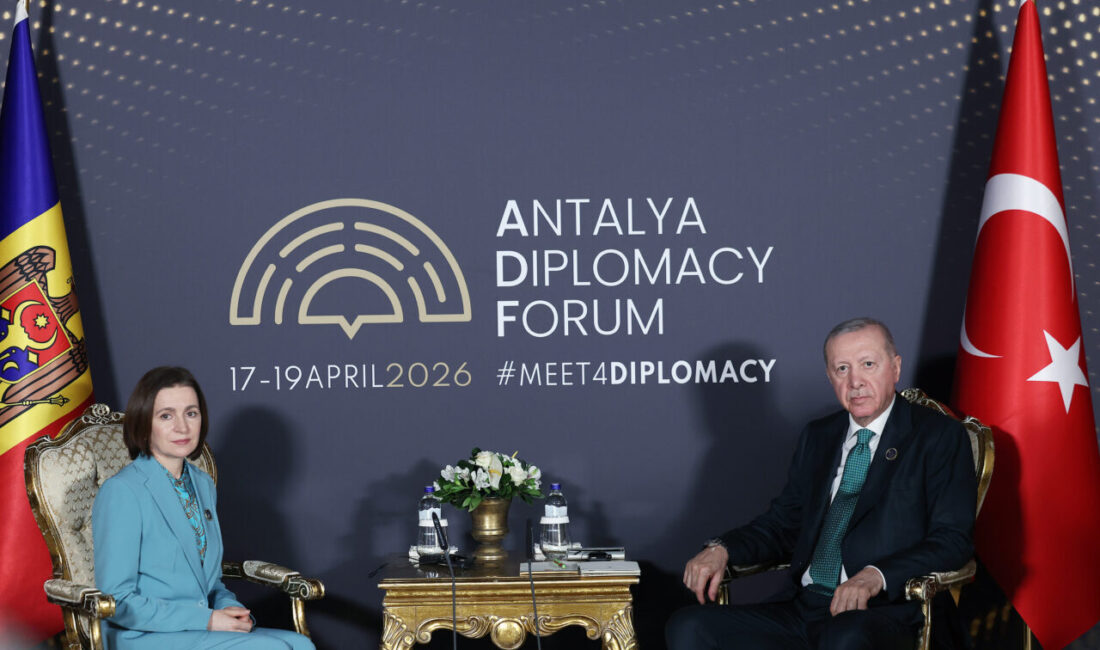 ANTALYA (AA) – Cumhurbaşkanı Recep Tayyip Erdoğan, Moldova Cumhurbaşkanı Maya