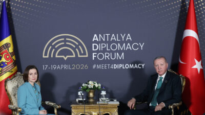 ANTALYA (AA) – Cumhurbaşkanı Recep Tayyip Erdoğan, Moldova Cumhurbaşkanı Maya